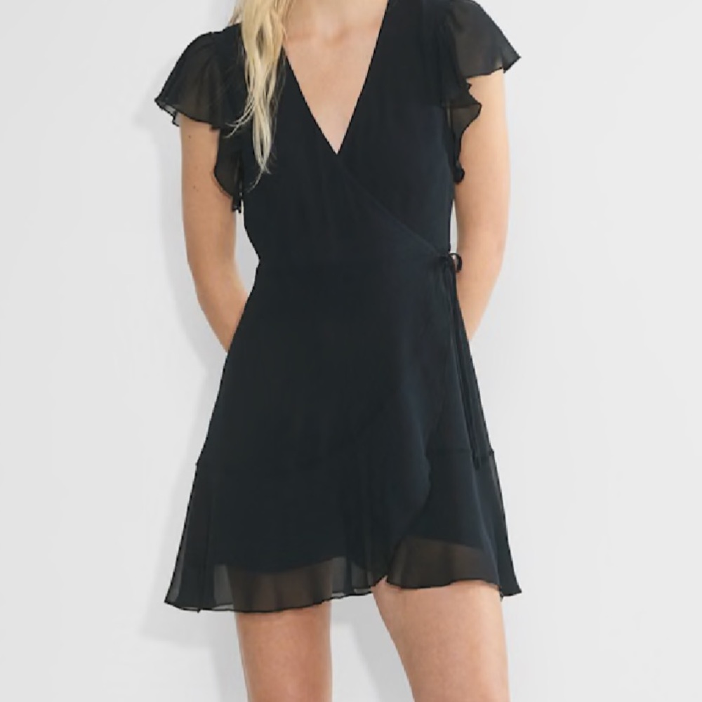Wilfred lawn dress in navy blue | Never worn